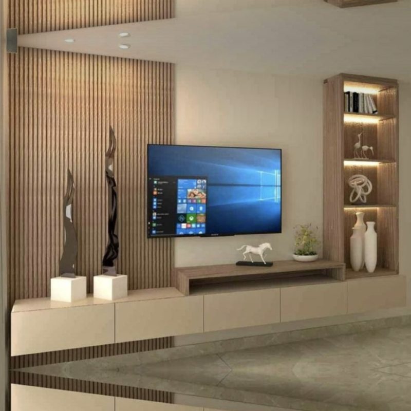 Mueble TV modular moderno